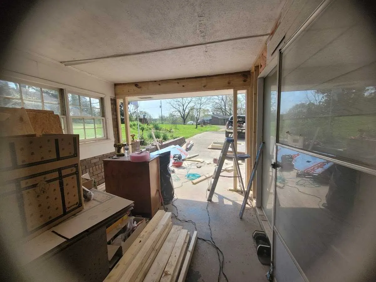 Air movers and dehumidifier for Water Mitigation Services in Belfast